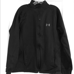 Black Under Armour Full Zip Fleece